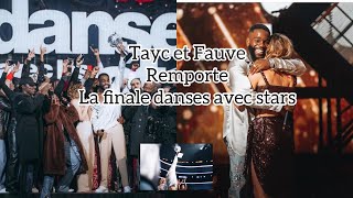 Tayc et Fauve remporte la finale de Danses avec des stars tayc final [upl. by Tymothy]