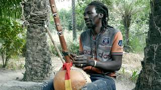 Watcha plays quotDjina Bantanquot  Kamale ngoni music from West Africa [upl. by Romanas]