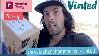 Je Cherche un colis Vinted au Mondial Relay Pickup 🛻  unboxing [upl. by Gnohc]