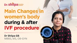 Main Changes in women’s body during amp after IVF procedure  Dr Shilpa G B [upl. by Damle]