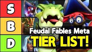 Paladins Season 7 Feudal Fables Meta Tier List Opinion [upl. by Ellehciram]