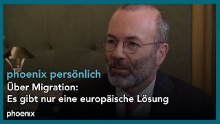 phoenix persönlich EVPChef Manfred Weber zu Gast bei Eva Lindenau [upl. by Elram]