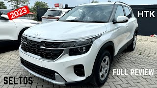 2023 Kia Seltos HTK Plus Model  BIG Sunroof Alloys Features Interiors Price  Kia Seltos HTK [upl. by Lleoj40]