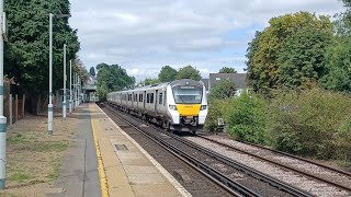 Trains at Earlswood Surrey BML  Monday 5th August 2024 [upl. by Ecallaw]