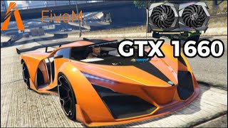 TESTEI GTX 1660 NO FIVEM 😱 [upl. by Ormiston936]