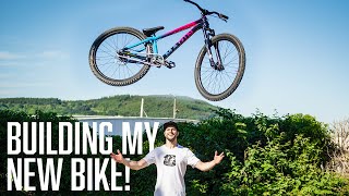 Unboxing my new MARIN ALCATRAZ Dirt Jump Bike  Build and First Ride [upl. by Mahmud217]