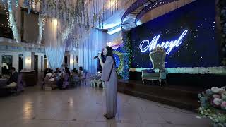 A Whole New World  Song Performance Live  Zyrelyn Salud  Debut Event [upl. by Nomzzaj371]