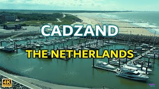 CadzandBad Strand  Nederland 4K من اجمل شواطئ هولندا [upl. by Ieluuk]