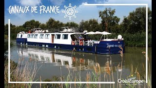 Croisières en péniche de 4 à 10 jours sur les canaux français  CroisiEurope [upl. by Virgy]