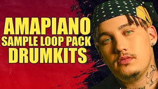 FREE Amapiano Sample Loop Pack  DrumKits 2023 COSTA TITCH [upl. by Llerehs117]