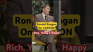 Rich Young amp Happy RONALD REGAN on CARSON comedy funny [upl. by Sholes]