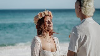 Camilo 💍 LA BODA en la Playa de Laura y David ❤️ feat Omar Zaracho Elopement Wedding Planner Brazil [upl. by Maritsa]