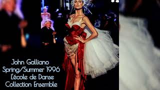 Brand John Galliano Creative Director John Galliano Collection SpringSummer 1996 Fabric Silk [upl. by Hesler]