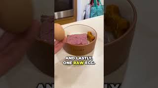 SIMPLE Delicious and Nutritious Raw Dog Food Meal [upl. by Eirotal975]