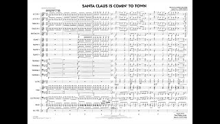 Santa Claus Is Comin to Town arranged by Paul Murtha [upl. by Aliakam]