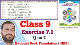 Class 9 Exercise 71 NBF Maths Ex 71 Class 9th federal board FBISE Math national Book foundation [upl. by Enahsed]