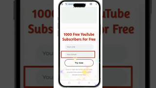 Free youtube subscribers  Get Fast 100M Subscribers freeyoutubesubscribers howtoincreasesubs [upl. by Tamah720]