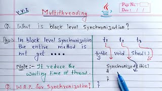 synchronized block in java multithreading  Learn Coding [upl. by Jarv]