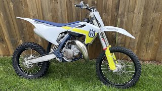 2022 Husqvarna Tc85 RAW 2 Stroke Sounds [upl. by Geaghan]