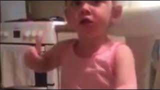 Hilarious Irish Toddler Swearing quotFuckin Chuckyquot [upl. by Sabine]