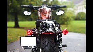 Harley Davidson Sportster 48 Vance amp Hines exhaust sound and Screaming Eagle [upl. by Hinkle]