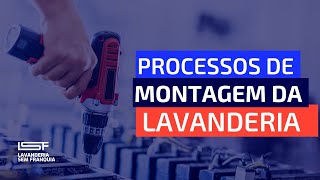 O processo de montagem de uma lavanderia de autosserviço [upl. by Alur]