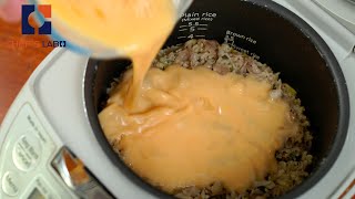 Rice Cooker Japanese Fried Rice Recipe [upl. by Adnoma]