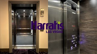 Schindler Hydraulic Showroom Elevator  Harrahs  Las Vegas NV [upl. by Petracca]