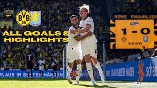 BVB  Aston Villa 20  All Goals amp Highlights [upl. by Arakahs]