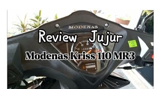 Modenas Kriss 110 MR3 I Review  berbaloi ka membeli [upl. by Kenn550]