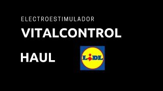 LIDL ELECTROESTIMULADOR VITALCONTROL [upl. by Asilej503]