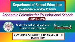 ACADEMIC CALENDAR 202324  PRIMARY  AP [upl. by Luebke]