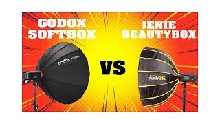 Godex Softbox Vs Jeni Beauty Box  Sri Aayan Photography  Photography Tips  Soft Light Tips [upl. by Lebasile]