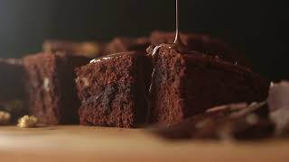 RECETA BROWNIE CON CACAO con musica [upl. by Eiruam]