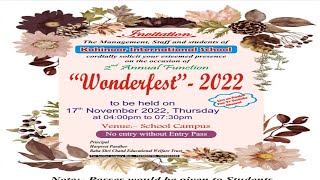 🔴Live Wonderfestquot2022 Kohinoor International School Pankhuh Mukerian 17112022 [upl. by Suoicerpal405]