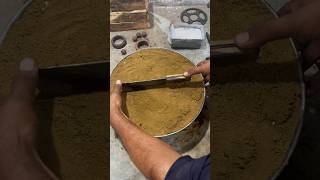 Casting the big knife from old parts silver partsexperiment metalcasting brass diy [upl. by Naig]