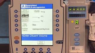 FLOLAN patient dosing setup [upl. by Elyrad]