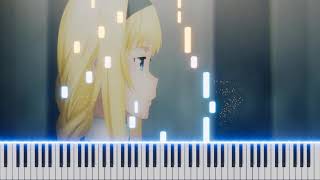 Unlasting  LISA Sword Art Online Alicization  War of Underworld Ending Piano [upl. by Phemia]