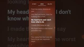 Dax My Heart Hurts Lyrics trending foryou hiphop dax [upl. by Filmer]