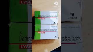 LYSERD tablet usesDosage doctor pharmasist shortvideo viralvideo shortsviral viralshort [upl. by Hartill136]