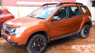 2016 Renault Duster Facelift Walkaround Interior view and Startup  carnama [upl. by Shermie]