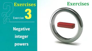 Prep1\ Math 2024  2nd term\ Unit 13\ Negative integer powers  Exercises ماث أولى إعدادى لغات [upl. by Ornas]