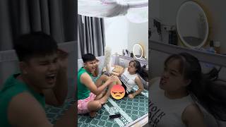 Dont sing when shes angry🎤😂🤣Daily life of a couple funny couple Family natuanfamily [upl. by Dohsar554]