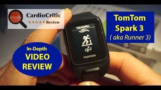 TomTom Spark 3 Video Review aka TomTom Runner 3  Top 5 GPS Running Watches 2018 [upl. by Ilrahc590]