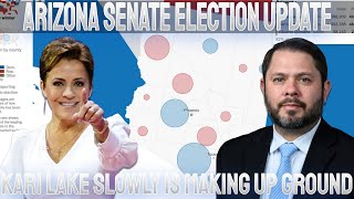 Arizona Senate Election Results Update Kari Lake Is Gaining on Ruben Gallego Will It Be Enough [upl. by Orest]