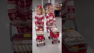 Twins shopping at target So cute [upl. by Anrev772]