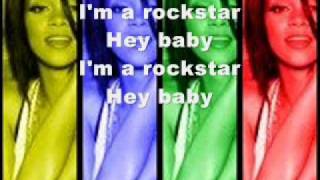 Rockstar 101 by Rihanna feat Slash with lyrics [upl. by Marybelle640]