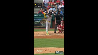 Watch all EIGHT homers from the As rout of the Phillies 😳  NBC Sports California [upl. by Biagio]