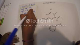 The structure of Nifedipine [upl. by Ttelrats]