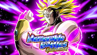 ALL TYPES amp NO ITEMS Memorable Battles Stage 8 vs Legendary SSJ Broly  DBZ Dokkan Battle [upl. by Olifoet340]